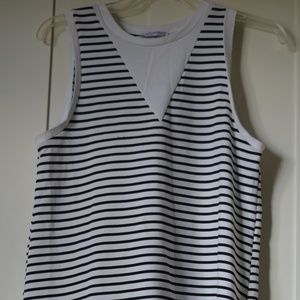Striped dress.